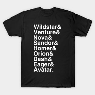 Star Force List T-Shirt